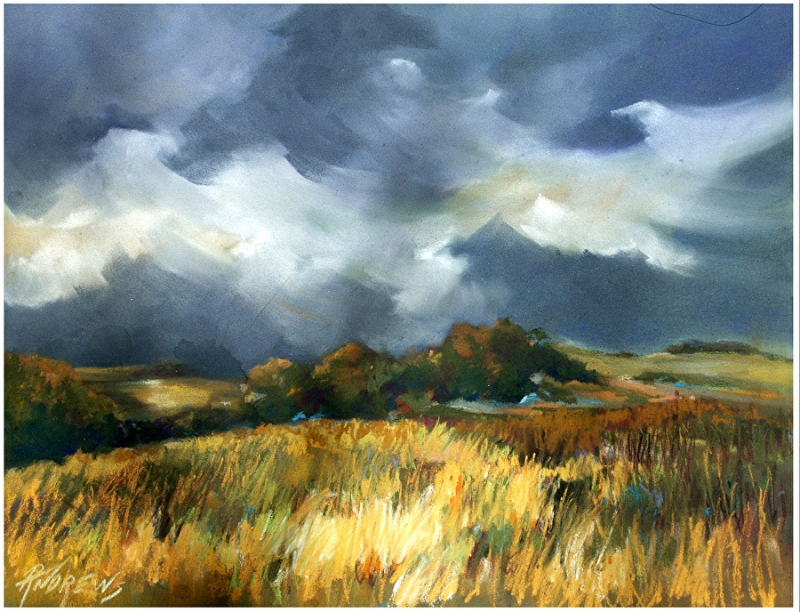 Near Llano, Texas by artist Rae Andrews